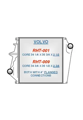 GMC/VOLVO/WHITE VNL660 ChargeAirCooler