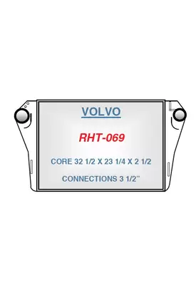 GMC/VOLVO/WHITE VNL660 ChargeAirCooler