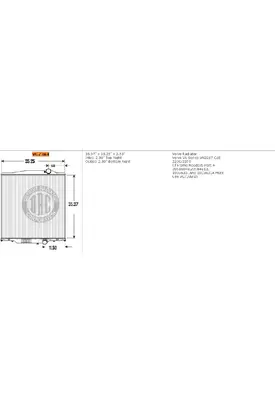 GMC/VOLVO/WHITE VNL660 Radiator