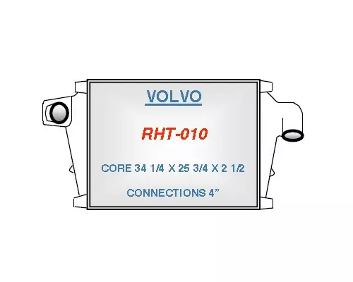 GMC/VOLVO/WHITE WIA ChargeAirCooler