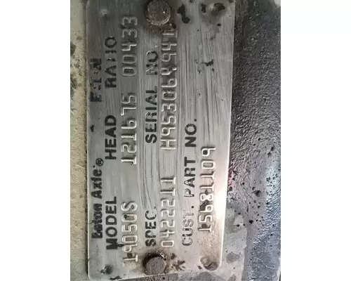 GMC 19050S Differential (Single or Rear)