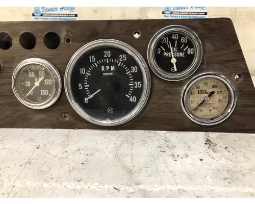 GMC 6000 COE Instrument Cluster