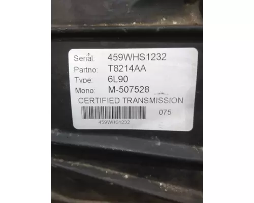 GMC 6L90E TRANSMISSION ASSEMBLY