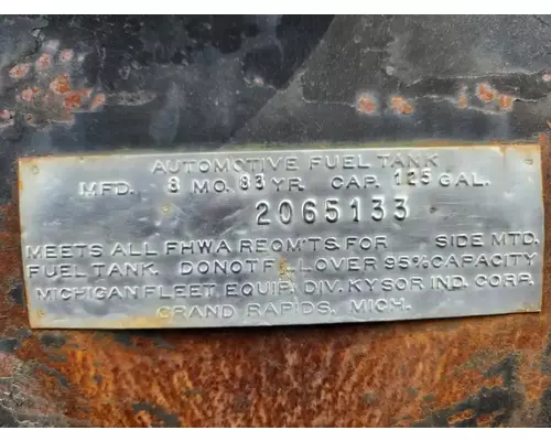 GMC Brigadier Fuel Tank