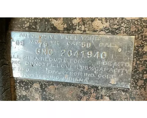 GMC Brigadier Fuel Tank