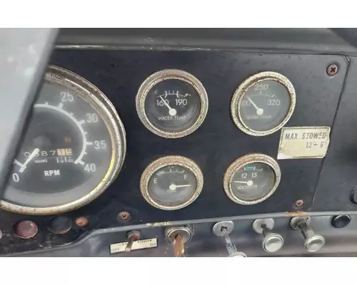 GMC Brigadier Instrument Cluster
