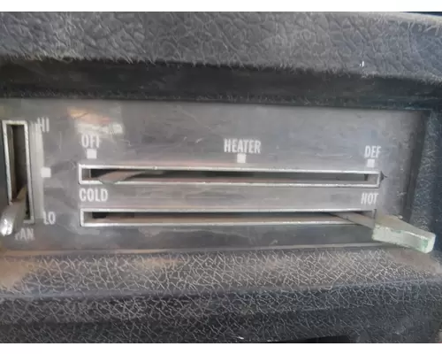 GMC C-SER Heater  AC Control