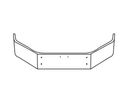 GMC C4500 Bumper Assembly, Front