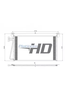 GMC C5500 Air Conditioner Condenser