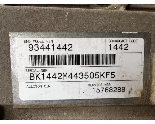 GMC C5500 ECM (Transmission)