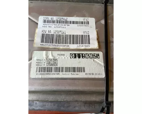 GMC C5500 ECM