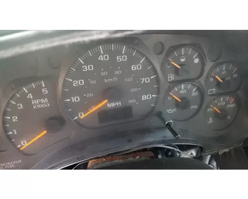 GMC C5500 Instrument Cluster