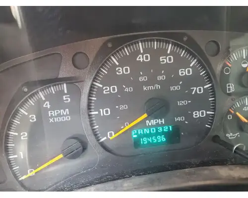 GMC C5500 Instrument Cluster