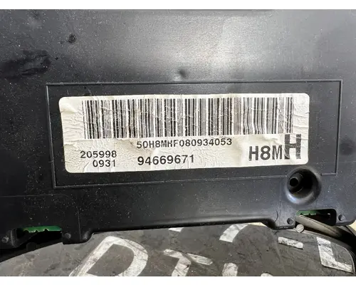 GMC C5500 Instrument Cluster