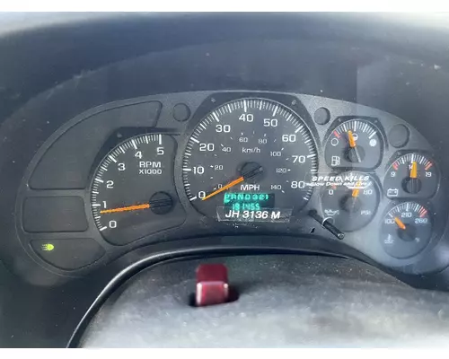 GMC C5500 Instrument Cluster