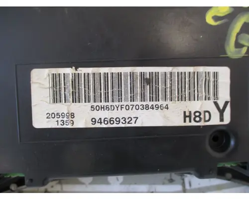 GMC C5500 Instrument Cluster