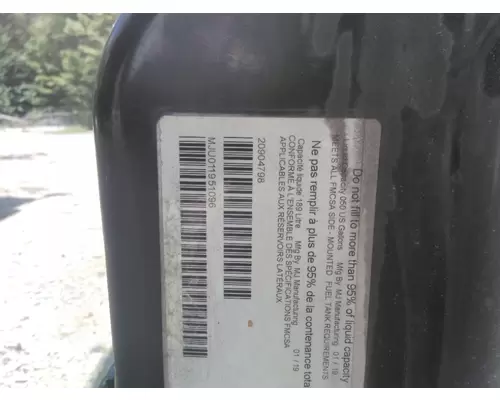 GMC C6500 2003-2010 FUEL TANK