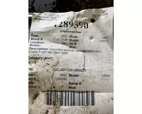 GMC C6500 Crossmember