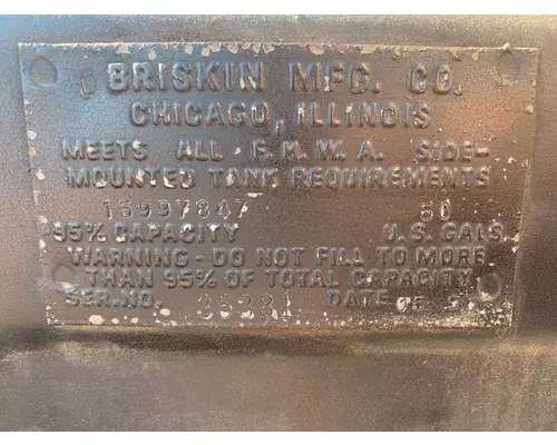 GMC C6500 Fuel Tank