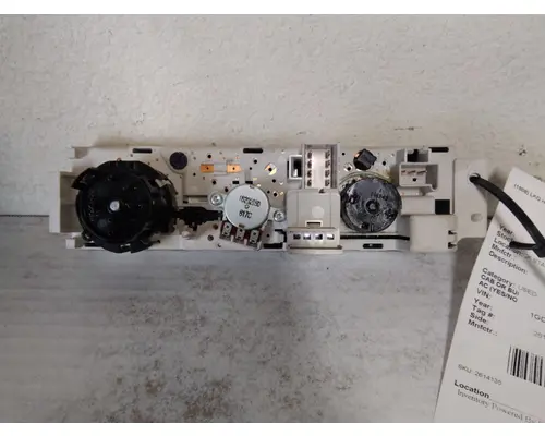 GMC C6500 TEMPERATURE CONTROL