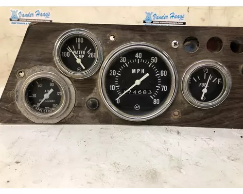 GMC C6 Instrument Cluster