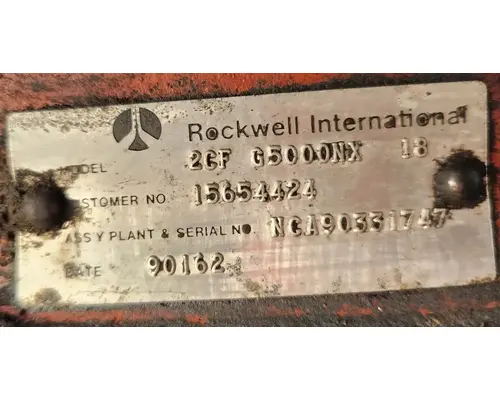 GMC C7000 Topkick Axle Assy, Fr (4WD)
