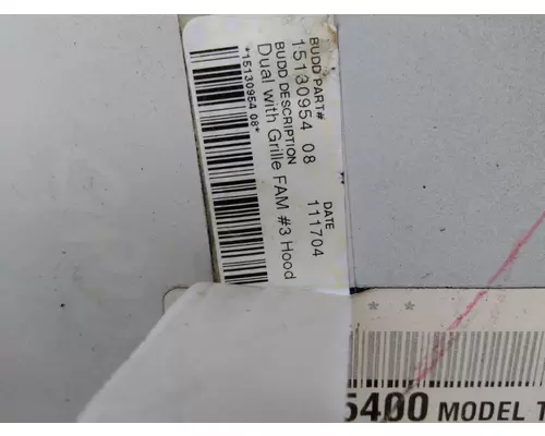 GMC C7500 2003-2010 HOOD