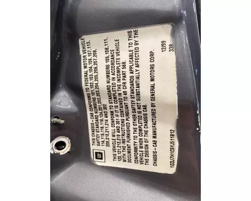 GMC C7500 Door Assembly, Front