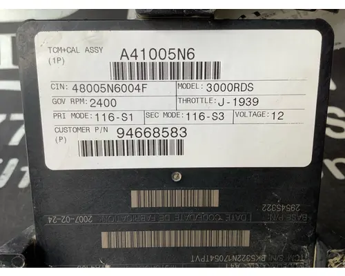 GMC C7500 ECM (Transmission)