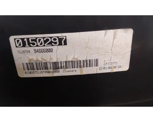 GMC C7500 GAUGE CLUSTER