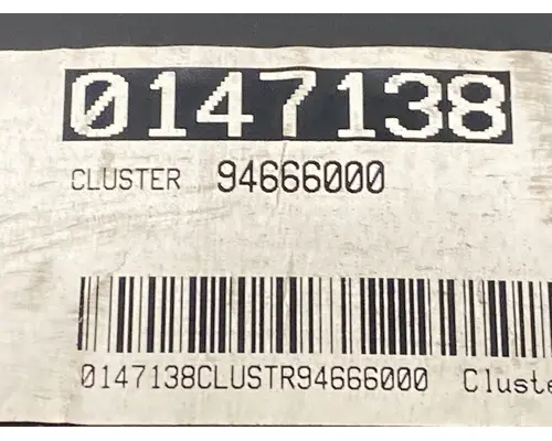 GMC C7500 Instrument Cluster