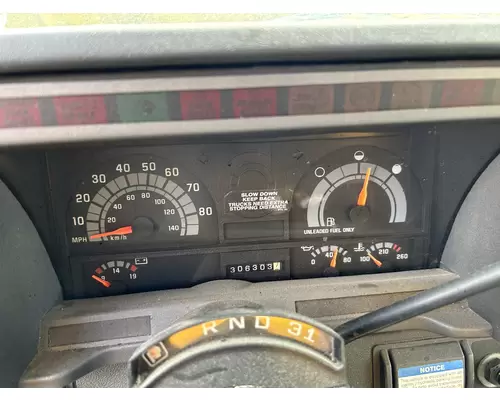 GMC C7500 Instrument Cluster