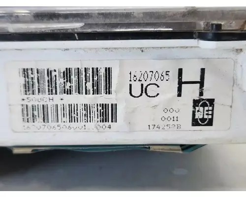 GMC C7500 Instrument Cluster
