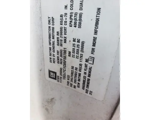 GMC C7500 Miscellaneous Parts