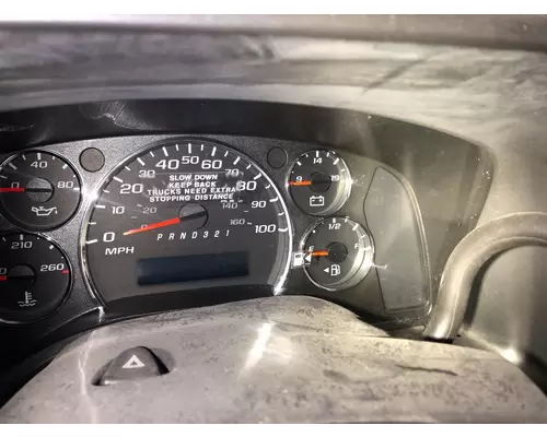 GMC CUBE VAN Instrument Cluster