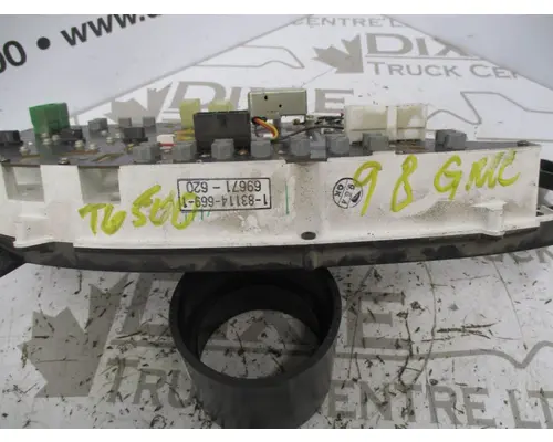 GMC T6500 Instrument Cluster