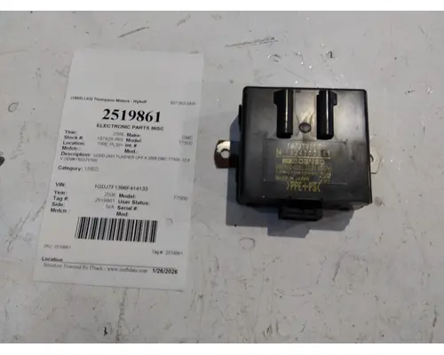GMC T7500 ELECTRONIC PARTS MISC