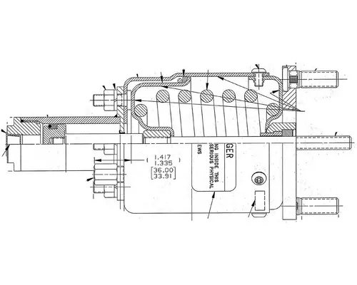 GMC TOPKICK Air Brake Components