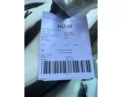 GMC W4500 Door Assembly, Front