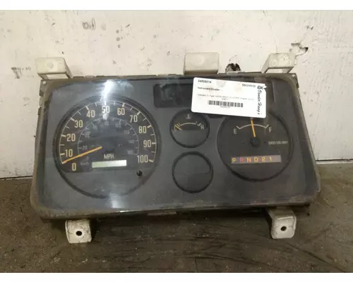 GMC W4500 Instrument Cluster