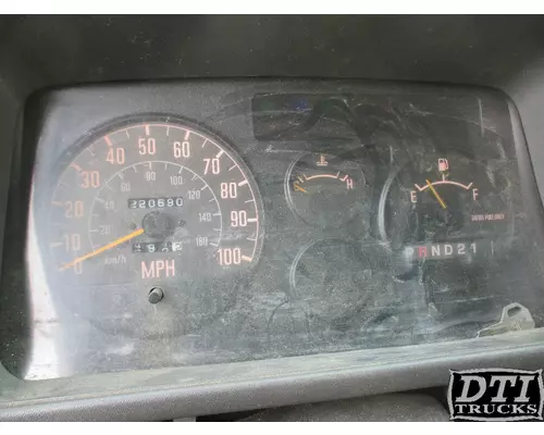 GMC W4500 Instrument Cluster