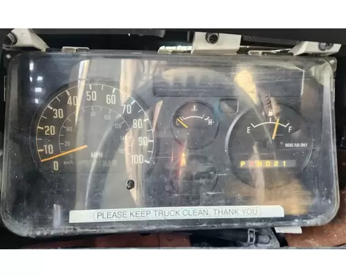GMC W4500 Instrument Cluster