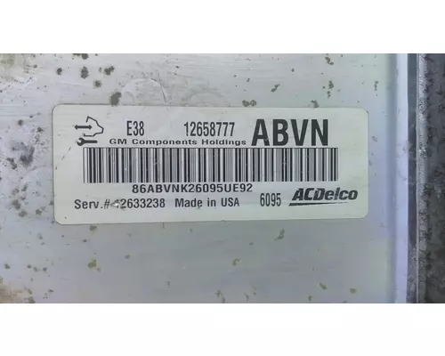 GM 6.0L V8 GAS ENGINE CONTROL MODULE (ECM)