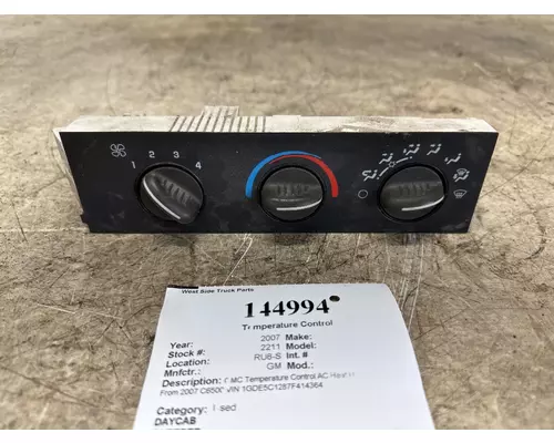 GM 94666468 Temperature Control