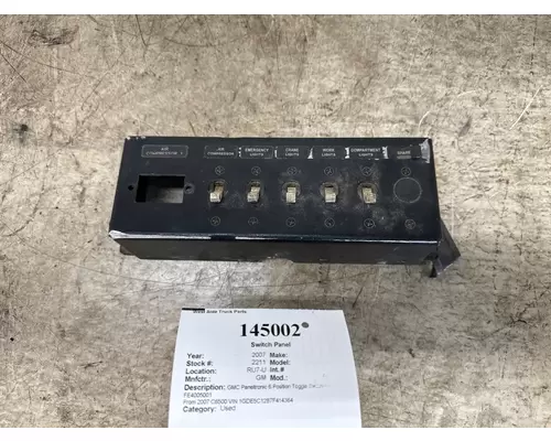 GM FE4005001 Switch Panel