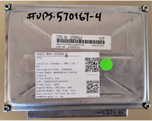 GM V8-4.8L-Gas Electronic Engine Control Module