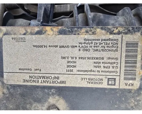 GM V8-6.0L-Gasoline Engine Assembly