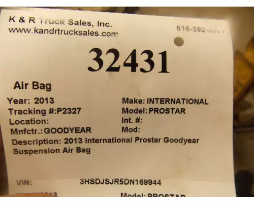 GOODYEAR PROSTAR Air Bag