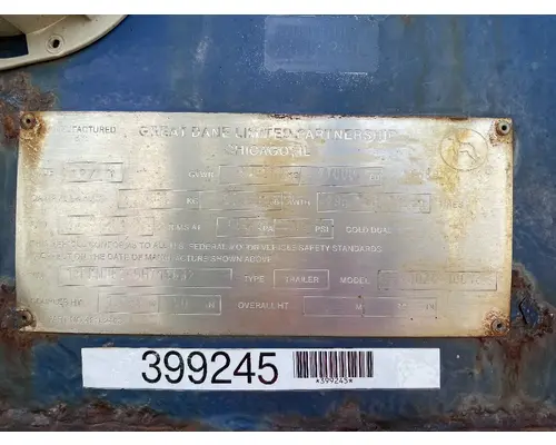 GREAT DANE 3PS-0024-00048 Trailer