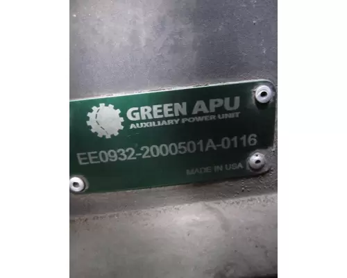 GREEN EE0932 AUXILIARY POWER UNIT